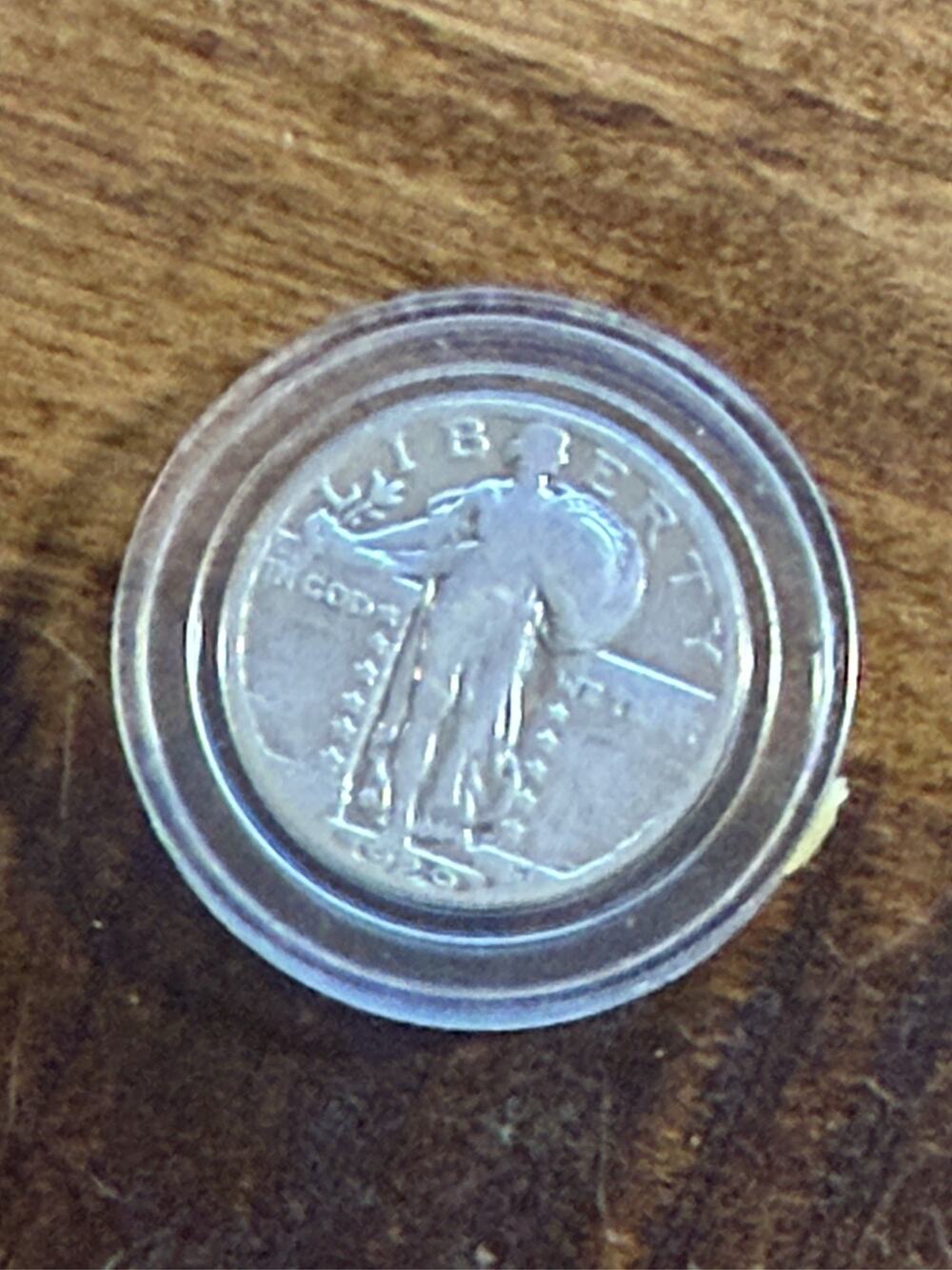 1920 Standing Liberty Quarter 25C US Silver Coin